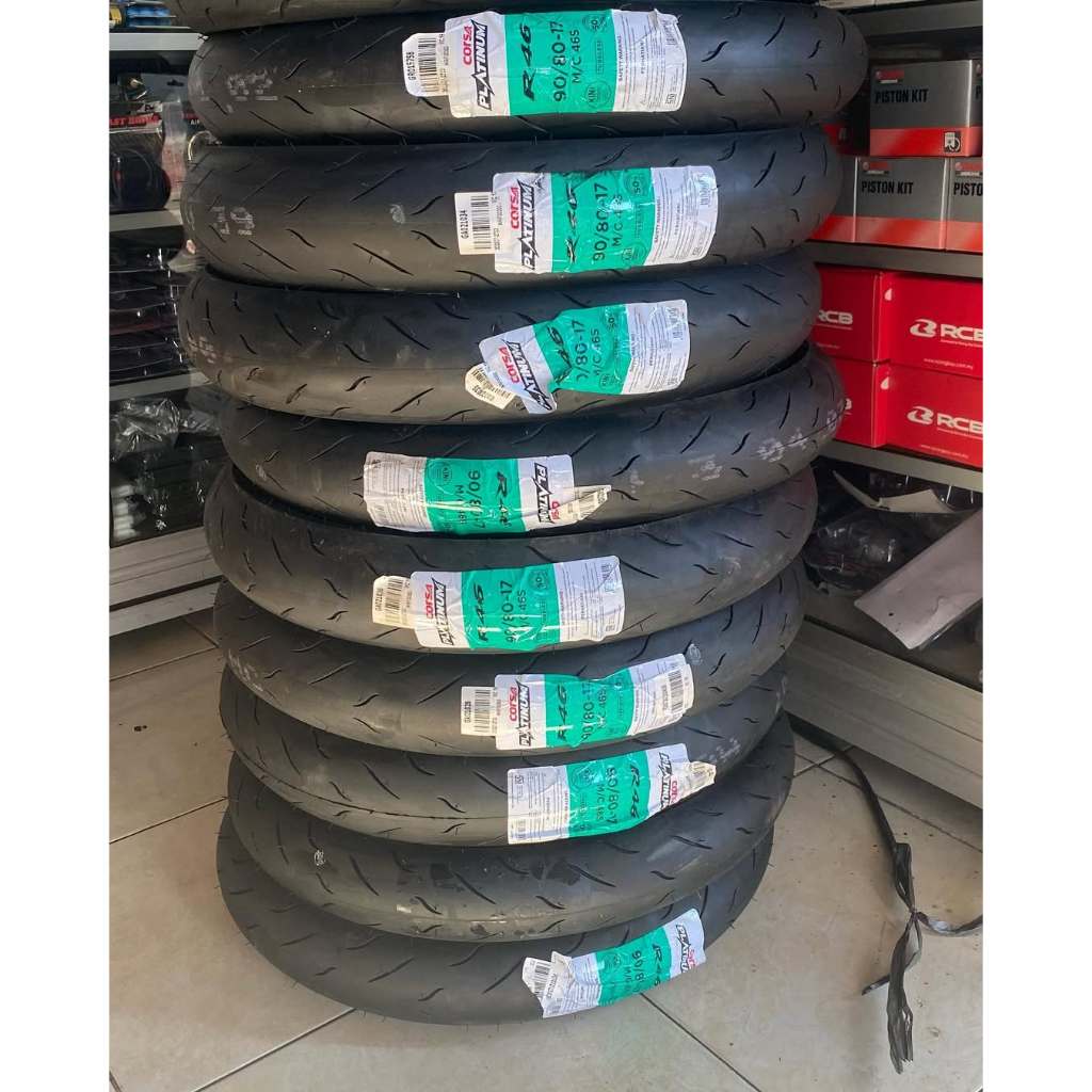 BAN CORSA SOFT COMPUND CORSA R46 R 46 90/80 90 80 17 RING 17 SOFT COMPOUND CORSA