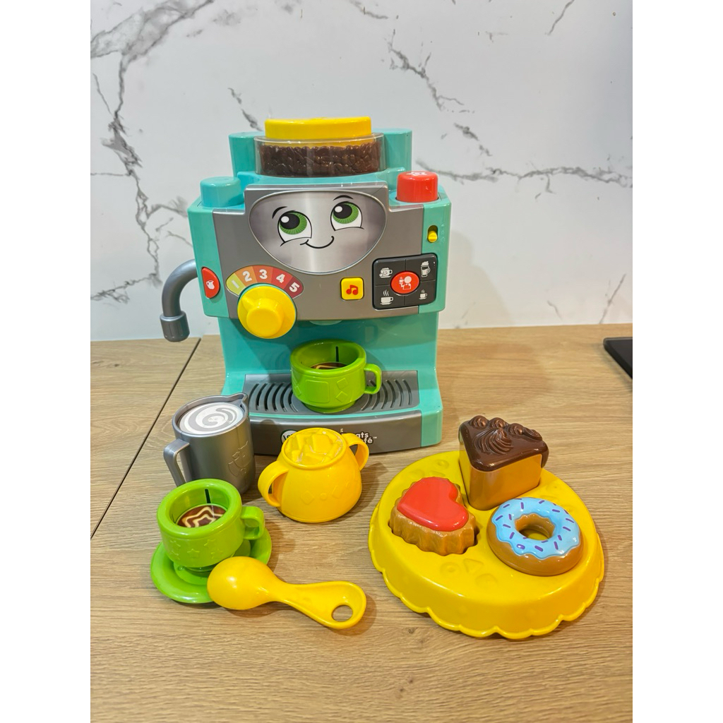 mainan second sweet treat coffee machine by leap frog