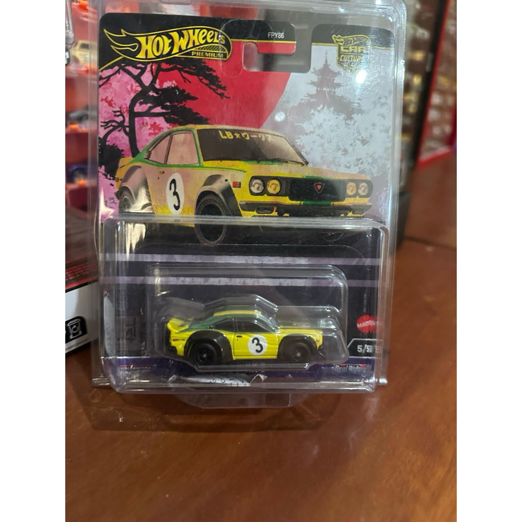 Hotwheels Premium Mazda RX-3 Japan Historic 4