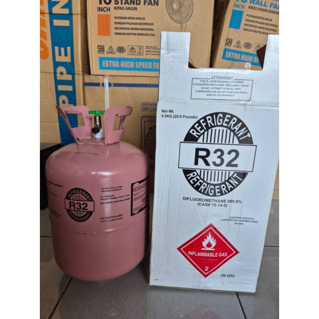 Freon AC refrigerant R32 isi 1,5 kg