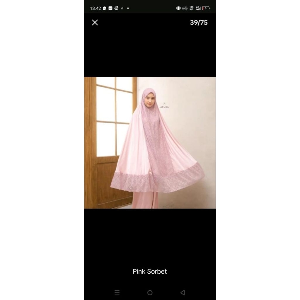 Mukena Afsha (preloved)