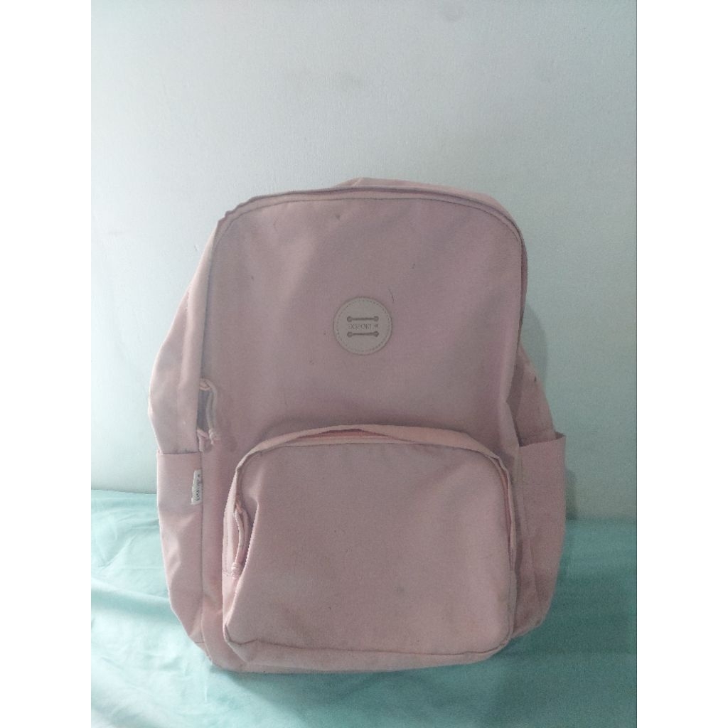TAS RANSEL EXPORT SOFT PINK (Preloved)