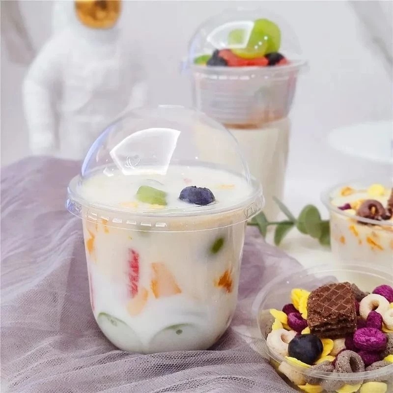 GELAS BSM / GELAS OVAL 10 OZ / U CUP 10OZ + TUTUP ISI -/+ 50PCS 300 ML