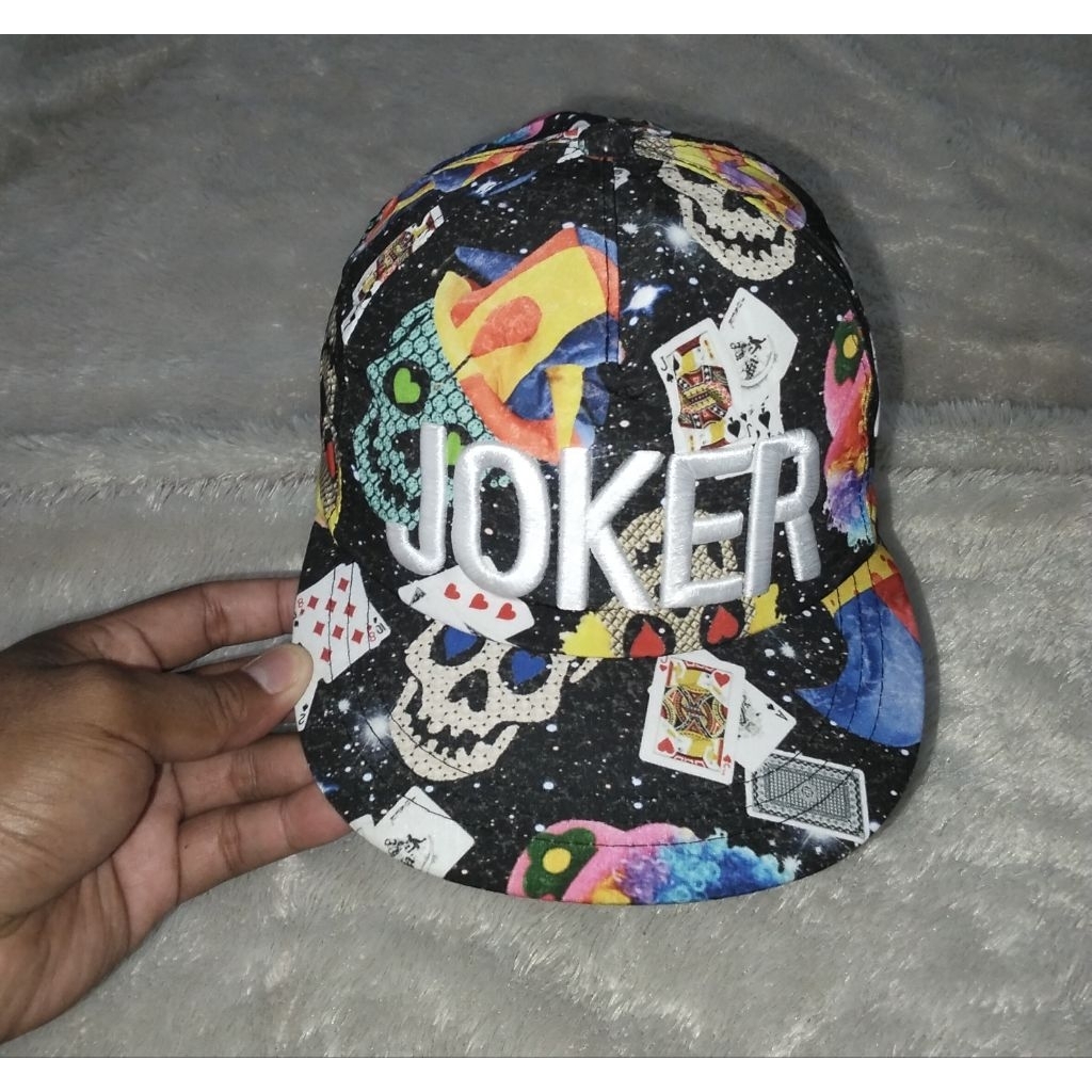 Topi Snapback JOKER Setelan Second