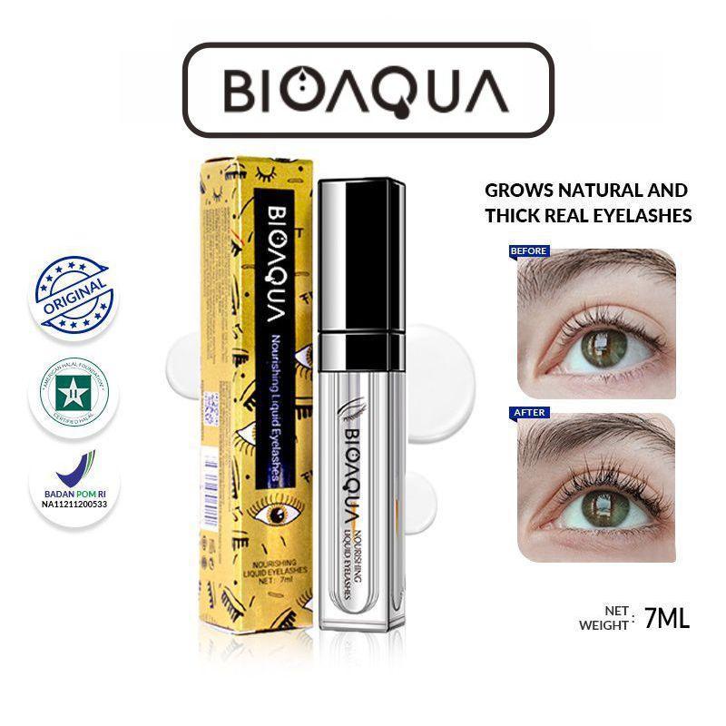 VIRES.ID - BIOAQUA EyeLash Serum Bulu Mata dan Alis BPOM Halal 7ml Pelentik Bulu Mata Serum Penumbuh