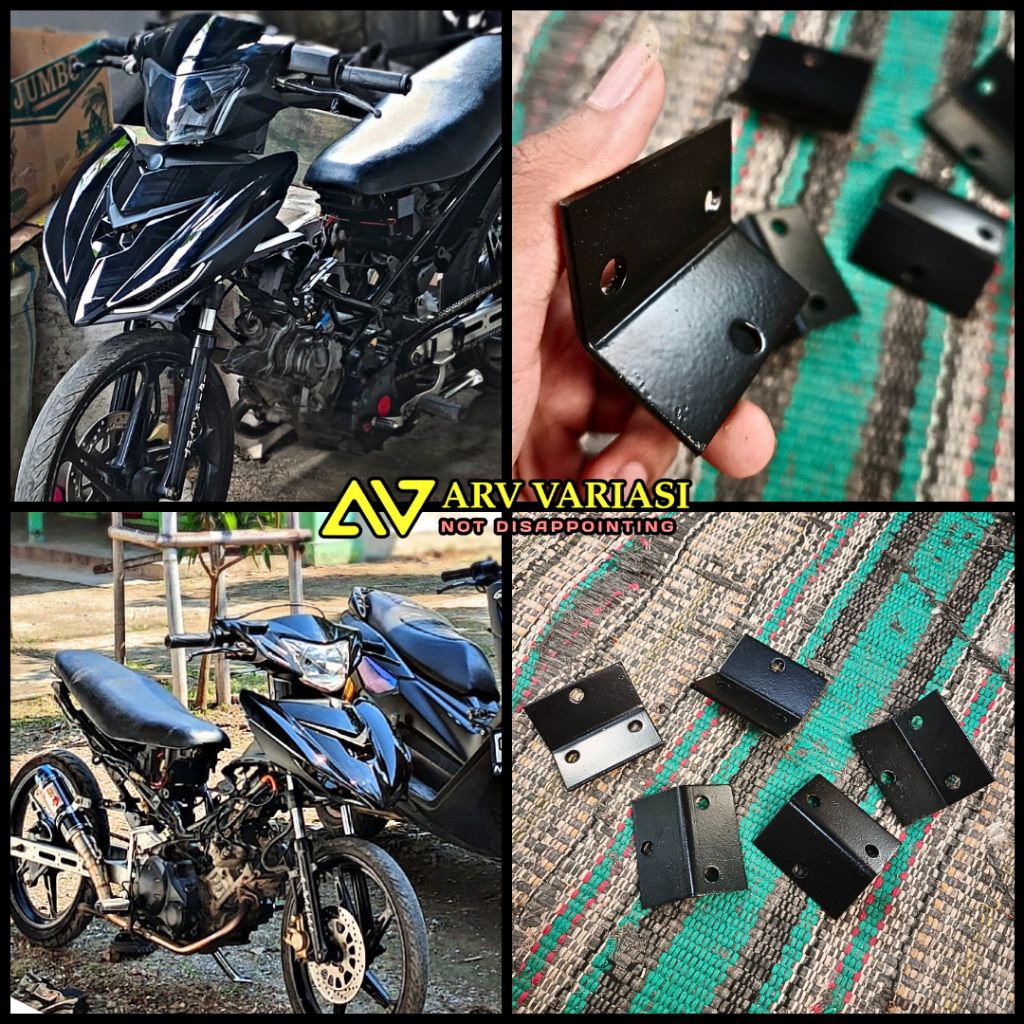 BREKET BODY DEPAN PANEL DEPAN DASI DEPAN MX KING KE MX OLD 135 TANPA LAS