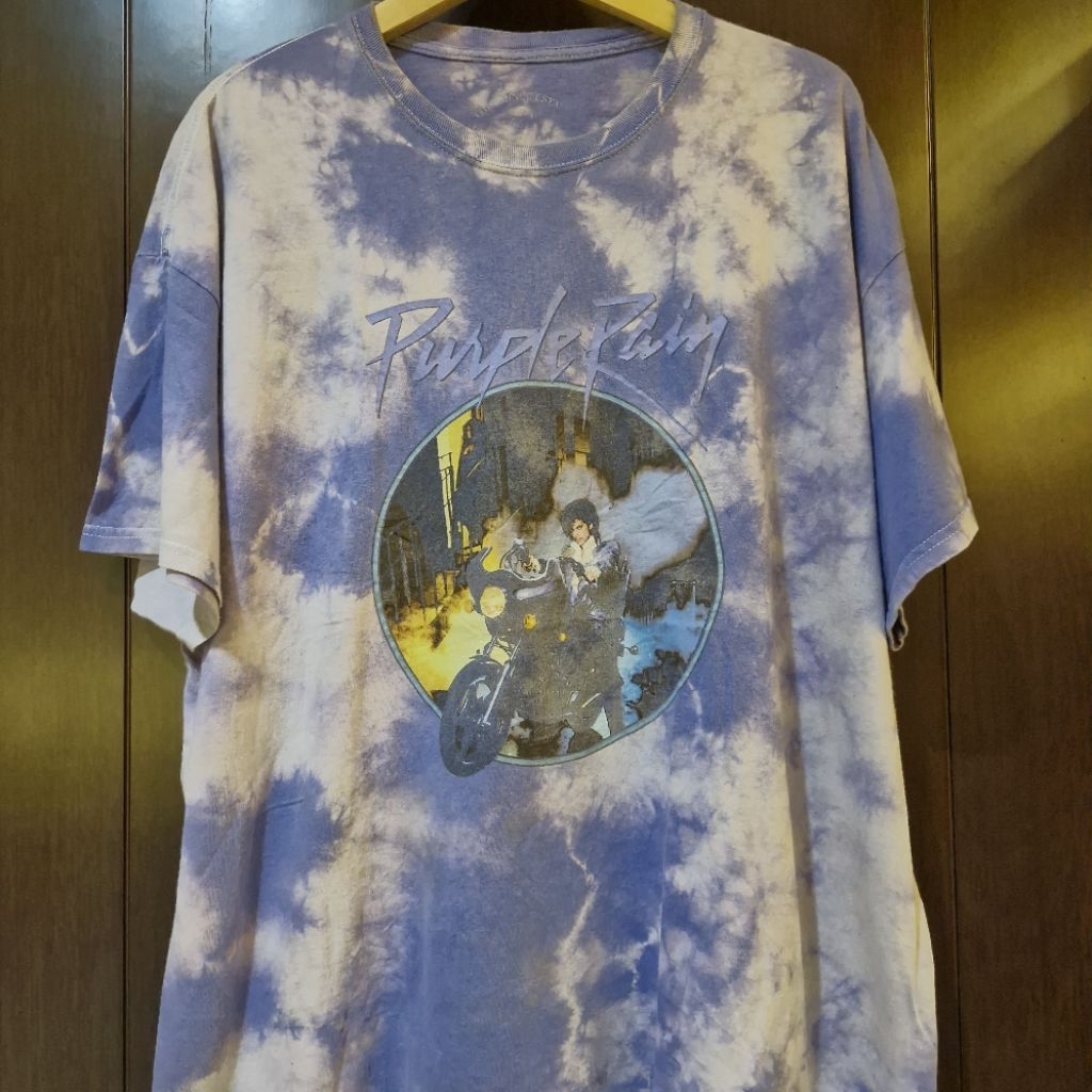 Kaos Prince Purple Rain Tie Dye