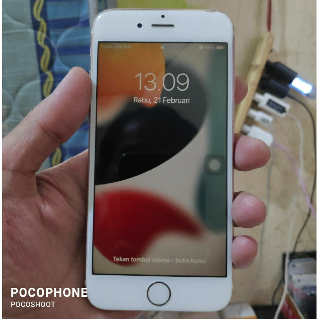 Mesin iPhone 6s 64gb passcode rosegold +unit lcd joss orian /baca deskripsi