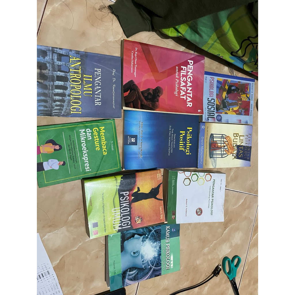 preloved buku psikologi