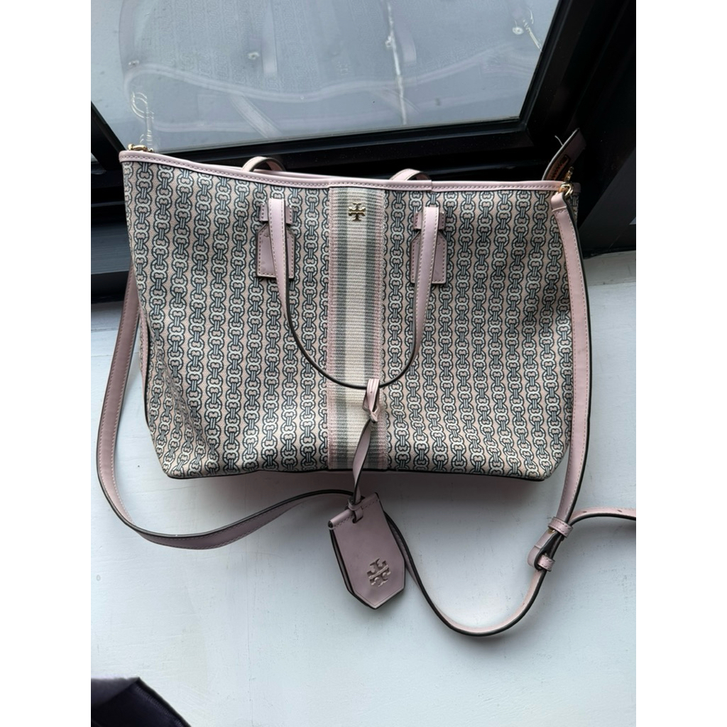 PRELOVED TORY BURCH GEMINI SMALL PINK