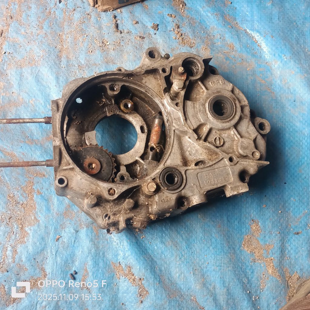 blok crangkas sebelah kiri Honda win 100