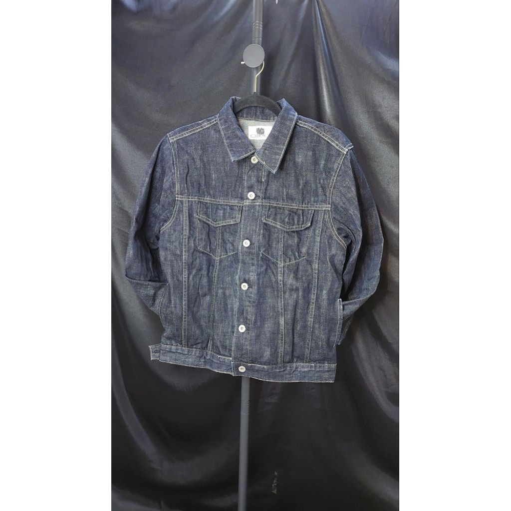 297 Domine Jaket Jeans Korean Style Unisex