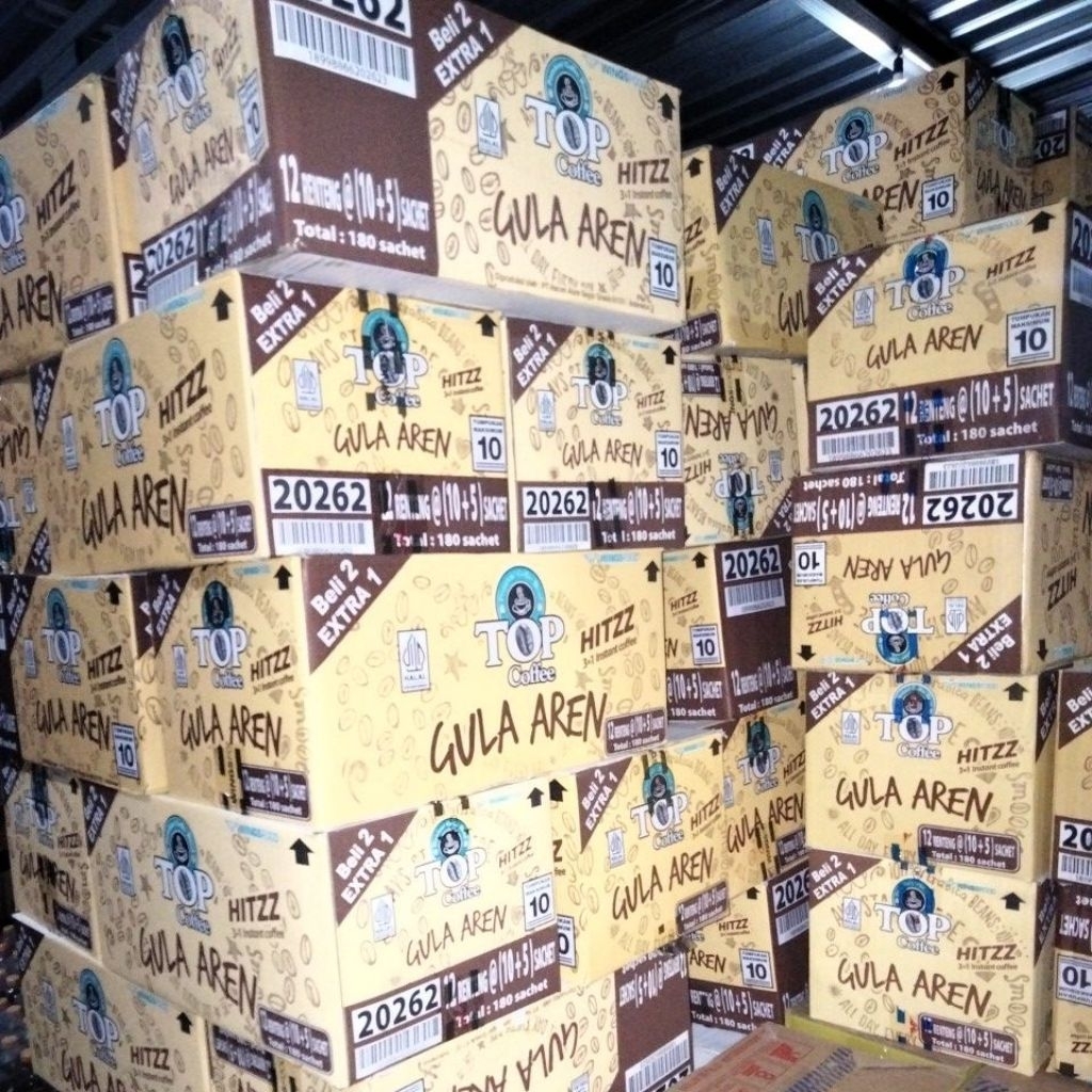 Top kopi gula aren hitz 1 karton