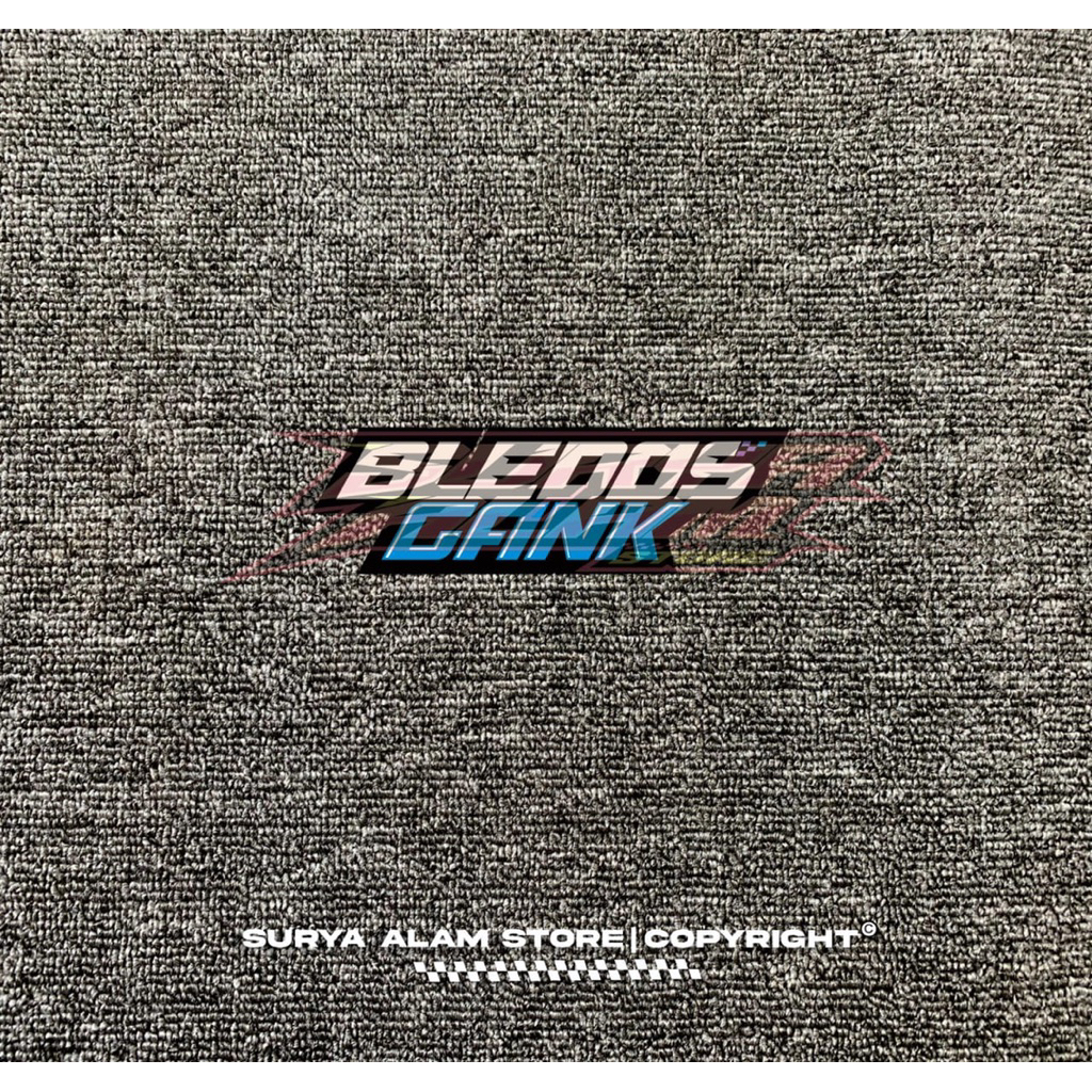 Stiker Cutting Bledos Gank Rx King