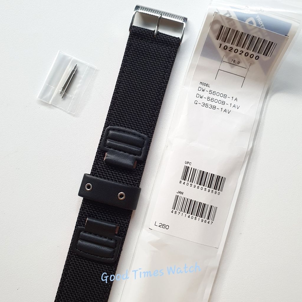 STRAP G-SHOCK DW-5600B-1 DW 5600B DW 5600 G 353B G 353 CASIO ORIGINAL