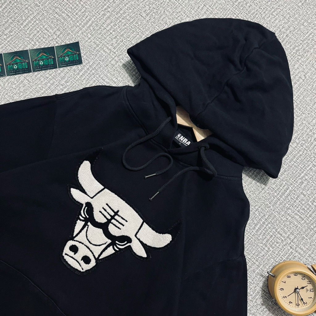 Hoodie Chicago Bulls 081 Size L | Crewneck | Jacket | Bomber | Tracktop | Atasan