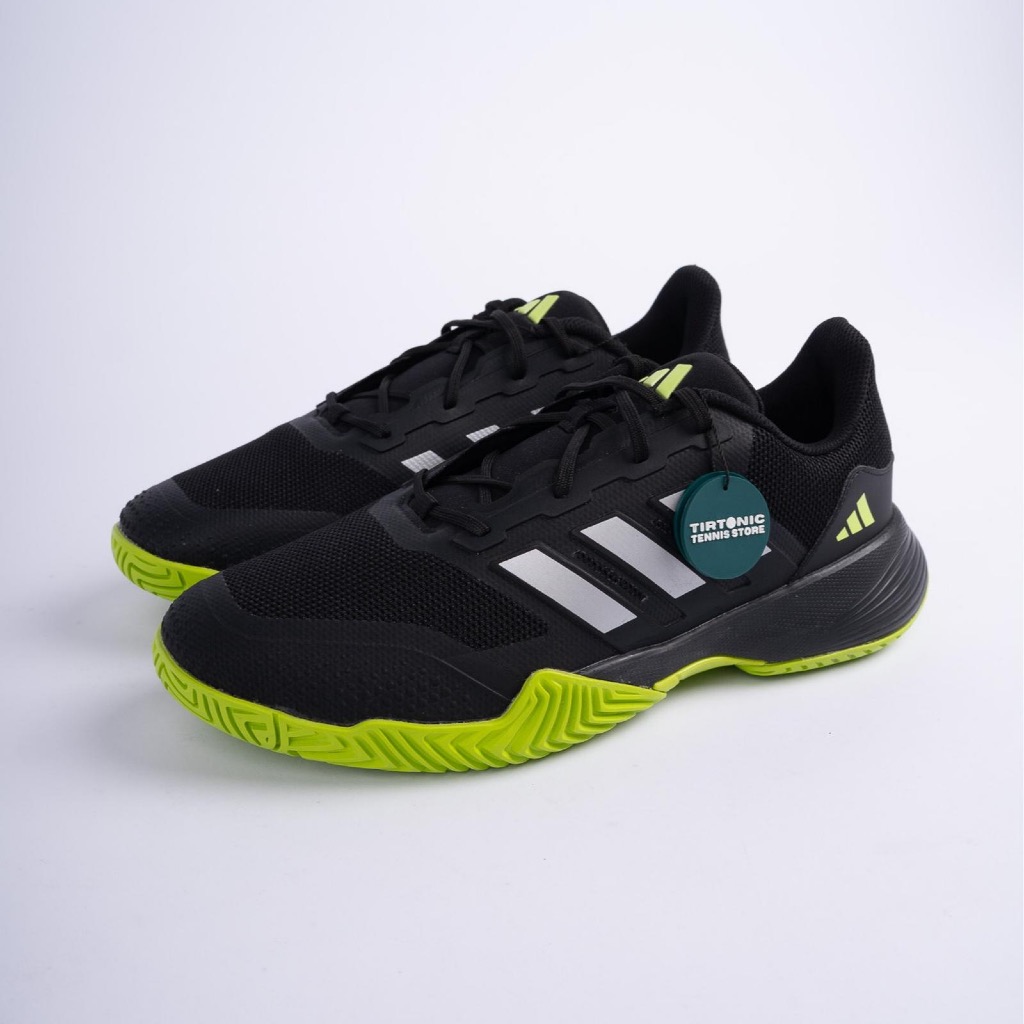 Sepatu Tenis Adidas Drop Shot Black Tennis Court BNIB ORIGINAL
