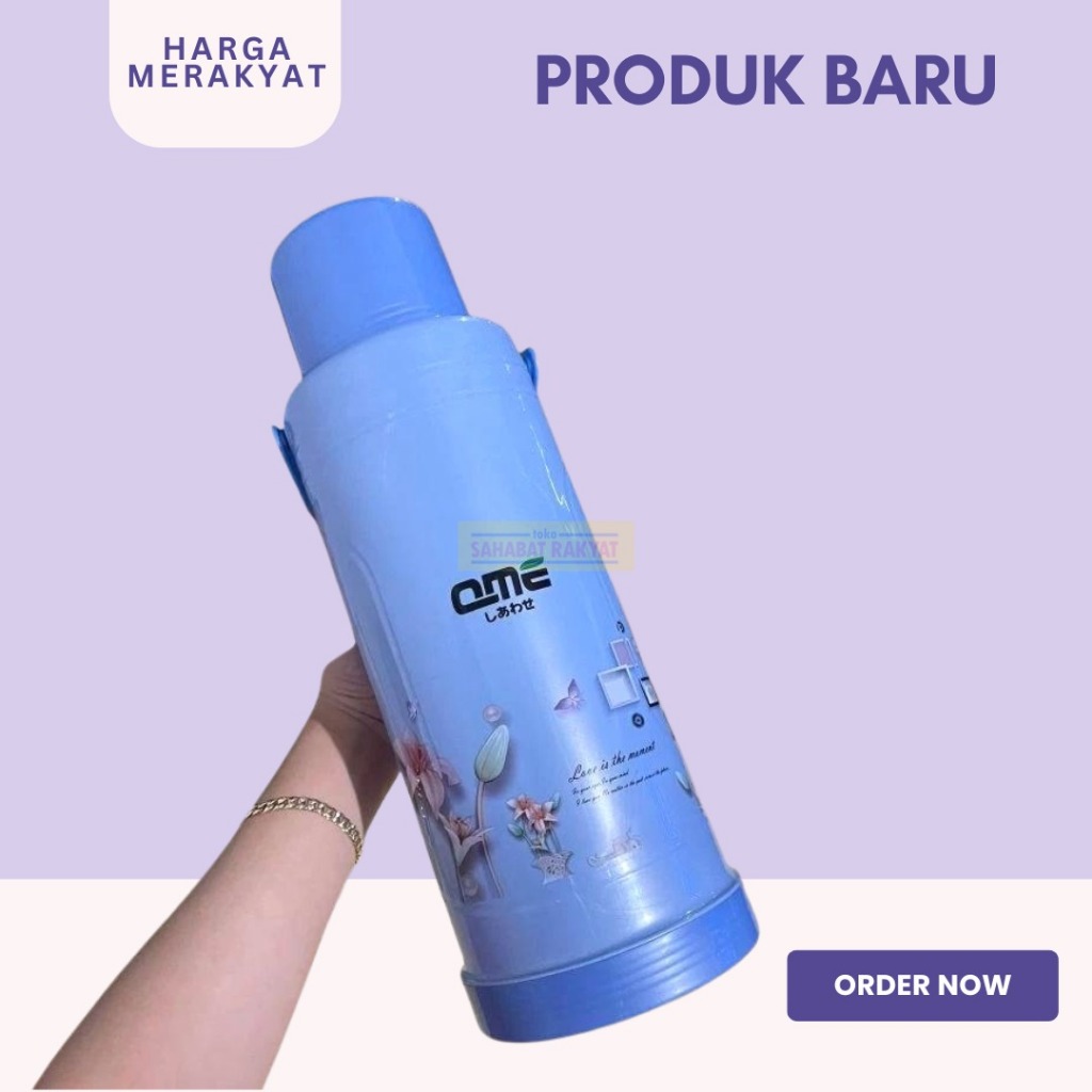 Termos Air Panas/Vacum Flusk/Teko Air Panas QME 2 Liter