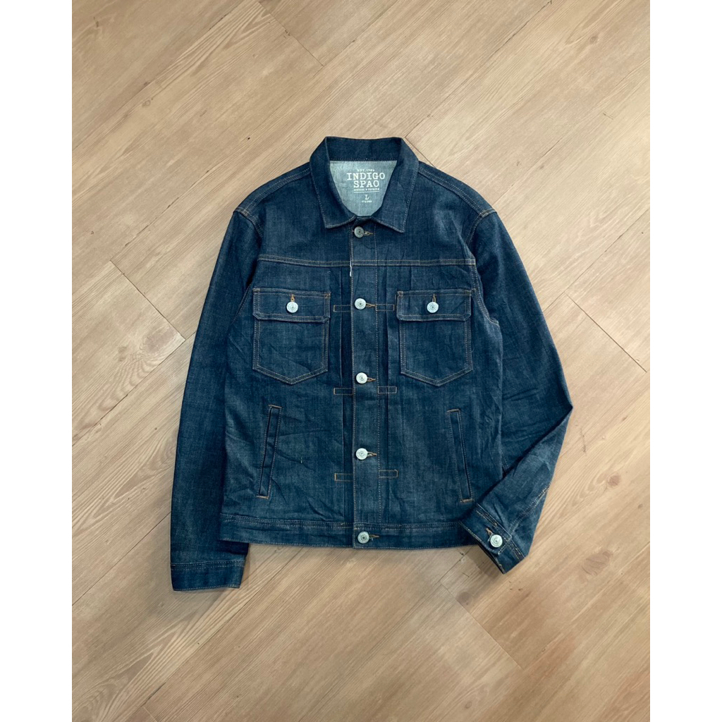 JAKET DENIM SPAO SELVEDGE JAKET JEANS