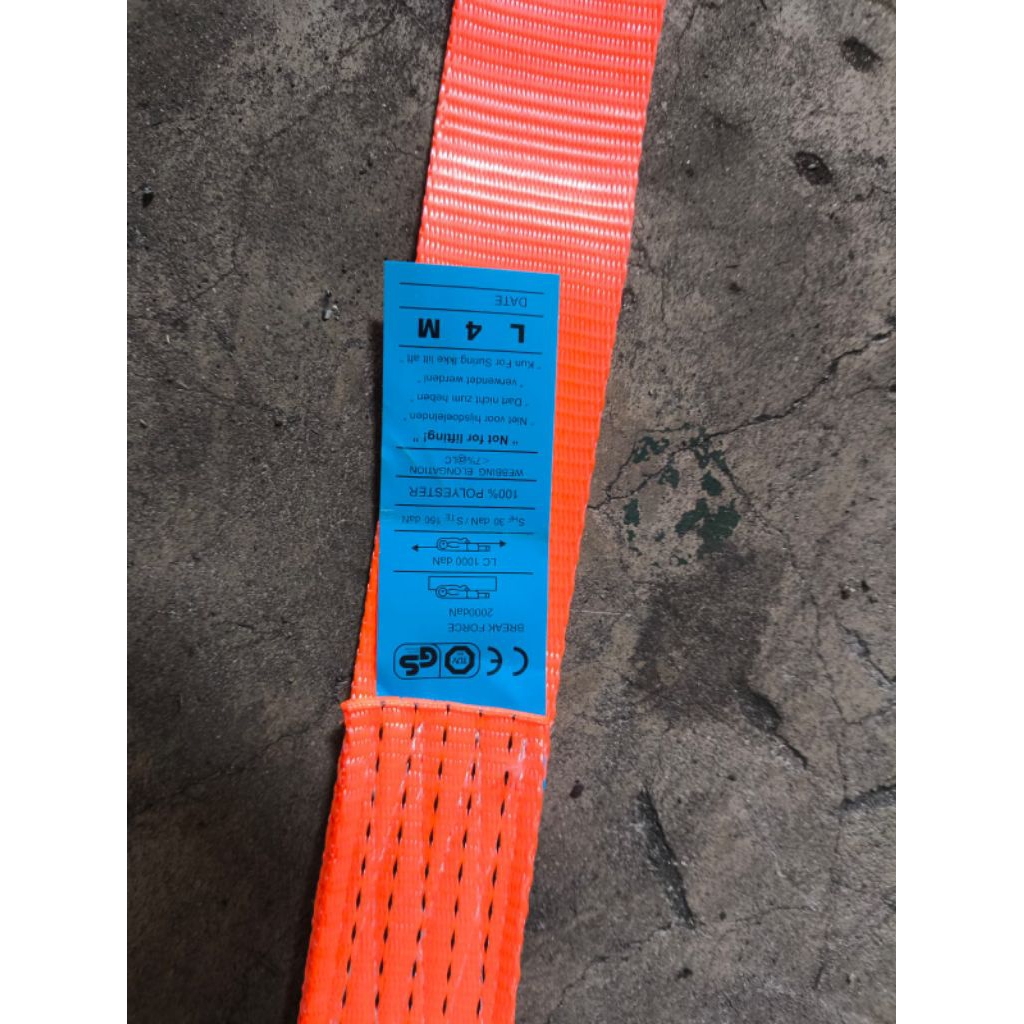 RACHET TIE DOWN 5x4 meter