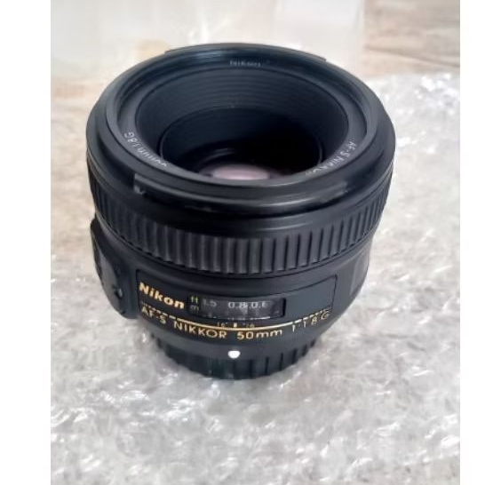 Lensa Nikon Nikkor Afs 50 mm F 1.8 G