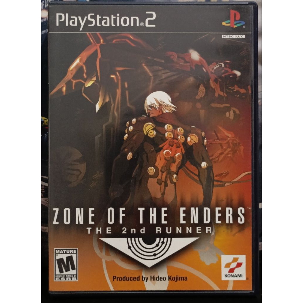 Game Ps2 ZONE OF THE ENDERS : 2ND RUNNER (2003) Game R1 USA