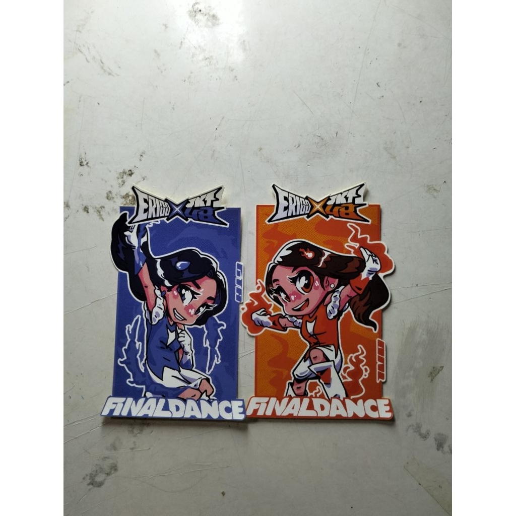 STICKER FINAL DANCE JKT48 X ERIGO