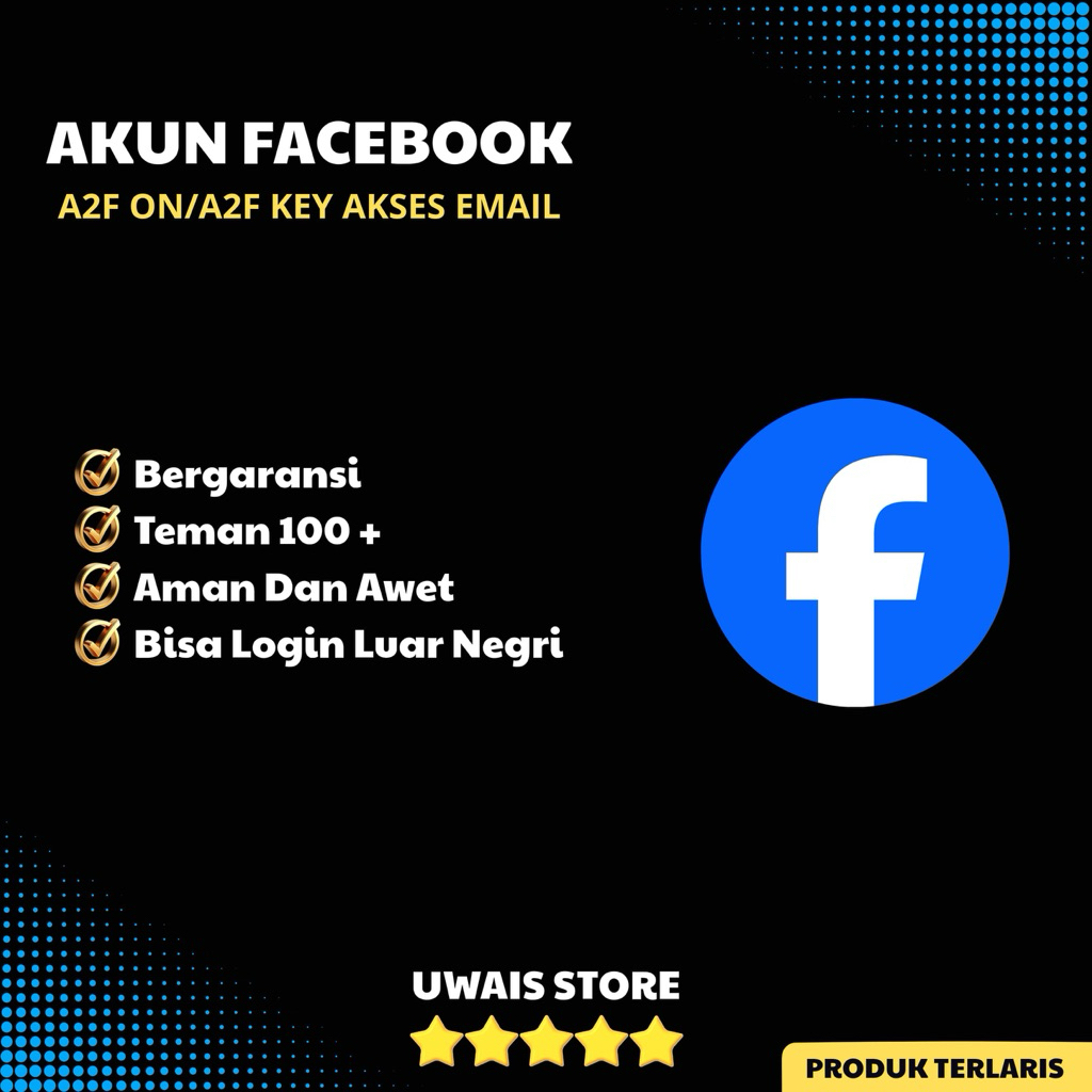 Akun Facebook Temen 100+ Full Akses Email