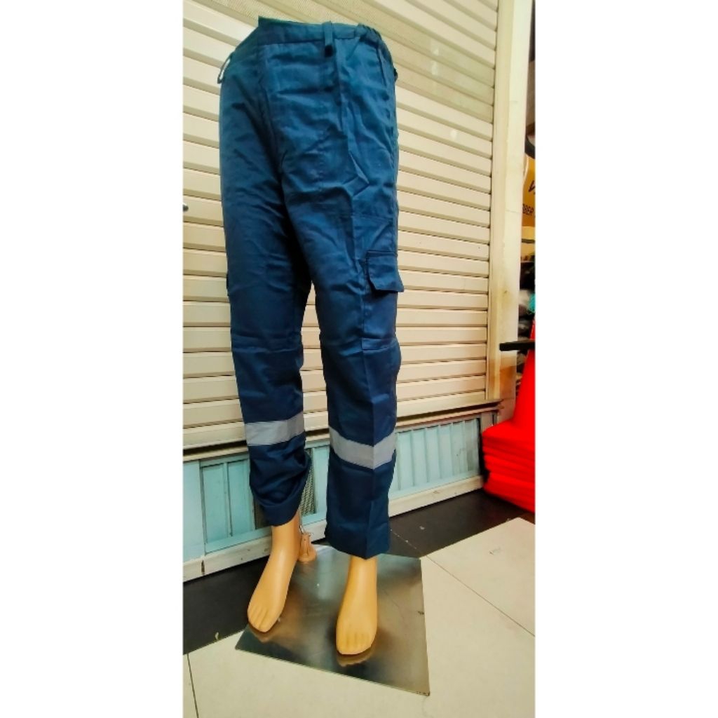 celana panjang wearpack safety biru dongker