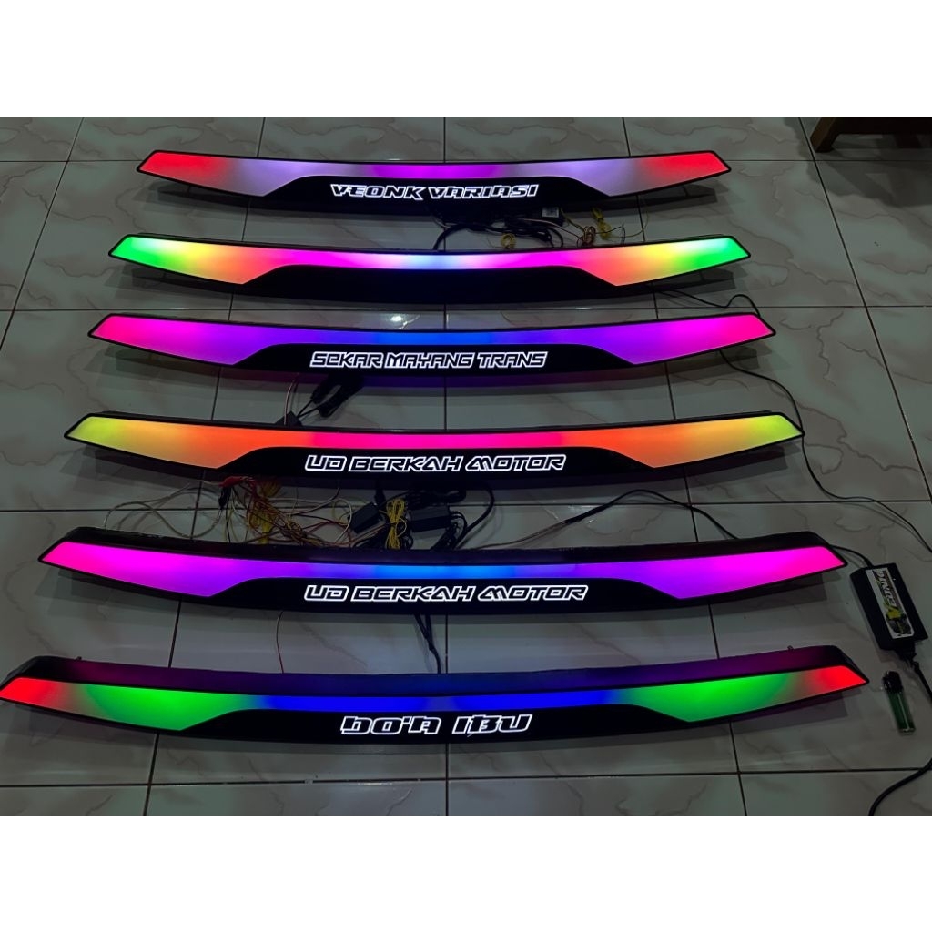 Lampu Kumis Jetbus JB3 Semi KW Super 24Volt & 12Volt Presisi Ori