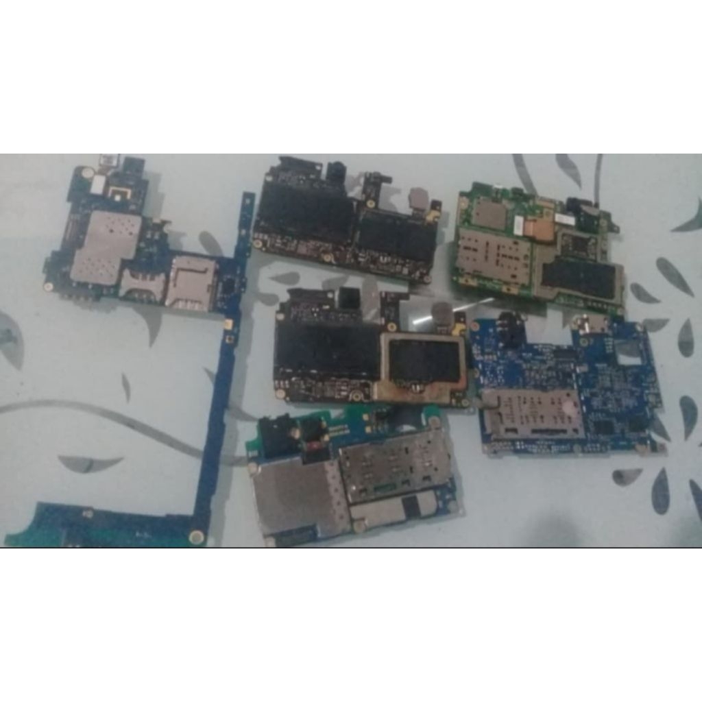 mesin hp bekas 6 pcs Samsung Oppo 3 redmi advan