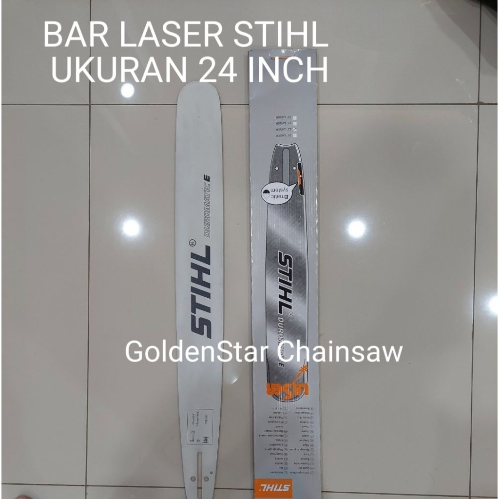 Bar Chainsaw Stihl 24 inch.Bar Laser Senso/Sinso Stihl 24"/40T Original