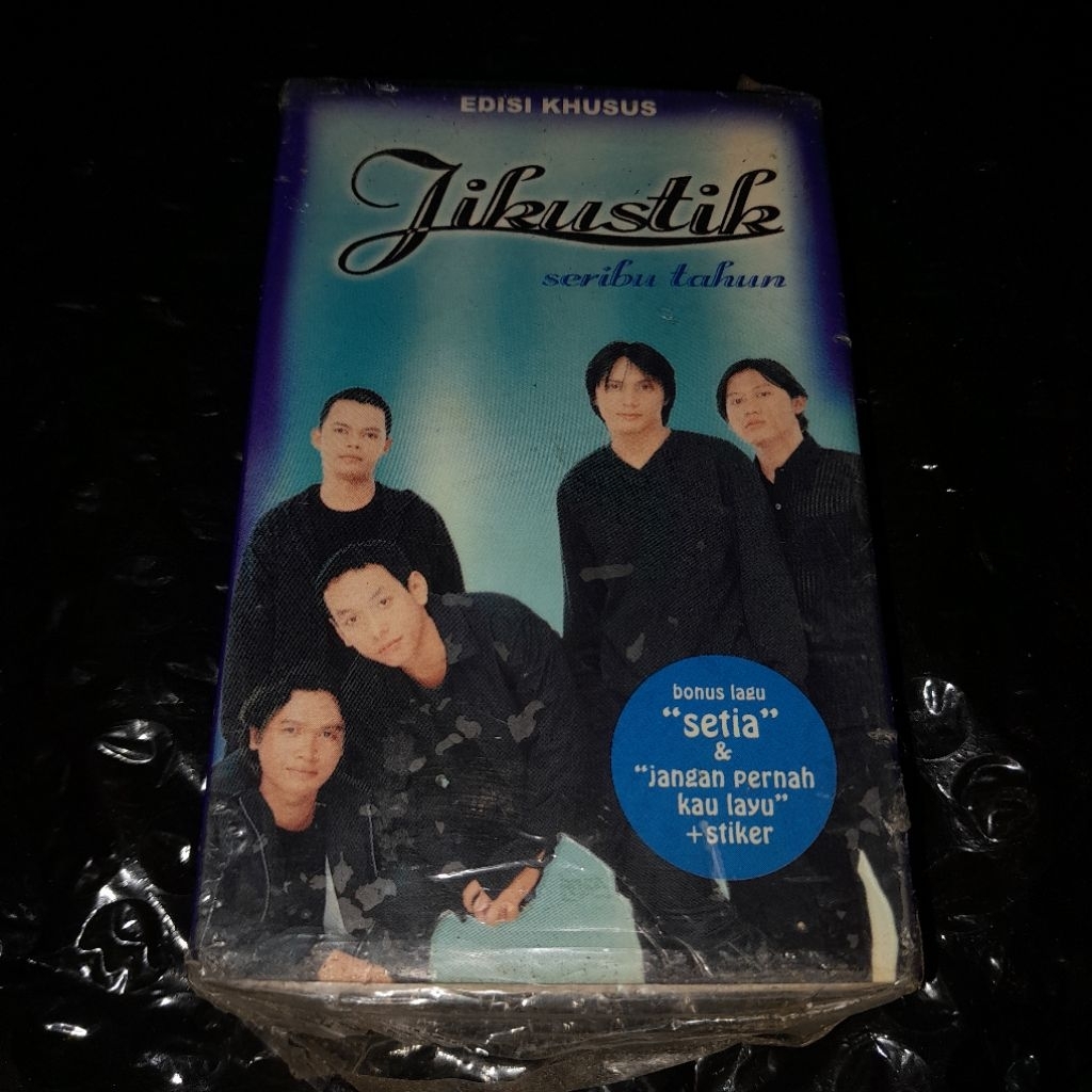 kaset pita jikustik seribu tahun / segel