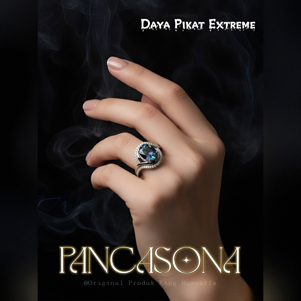Cincin Wanita Titanium Pancasona 7 Samudra by Kang Musyaffa