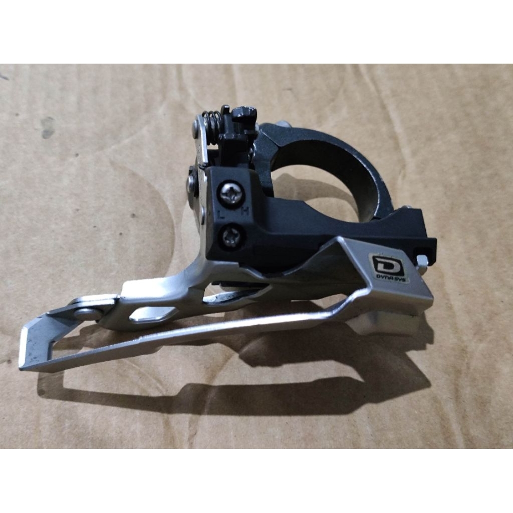 FD shimano deore M590 3speed tarikan atas bawah