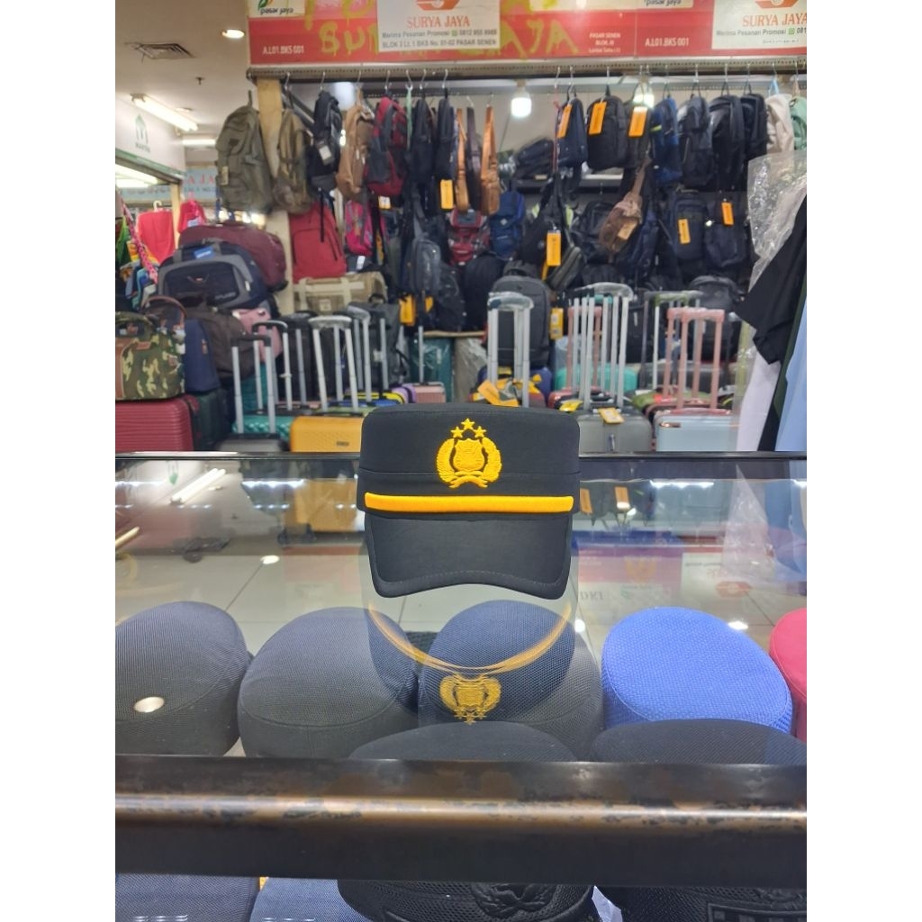 topi komando PAMA POLRI