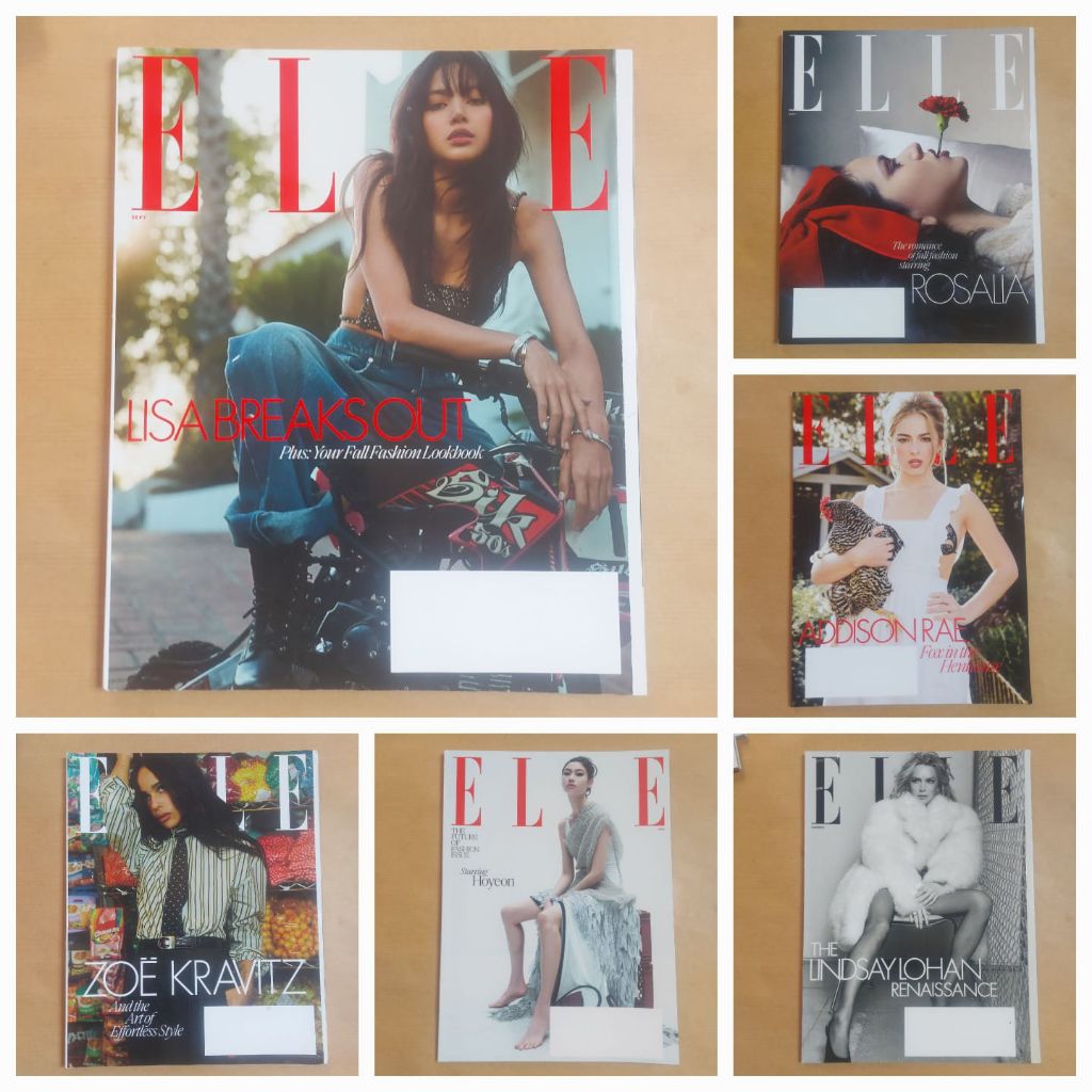 Majalah Fashion Elle Import