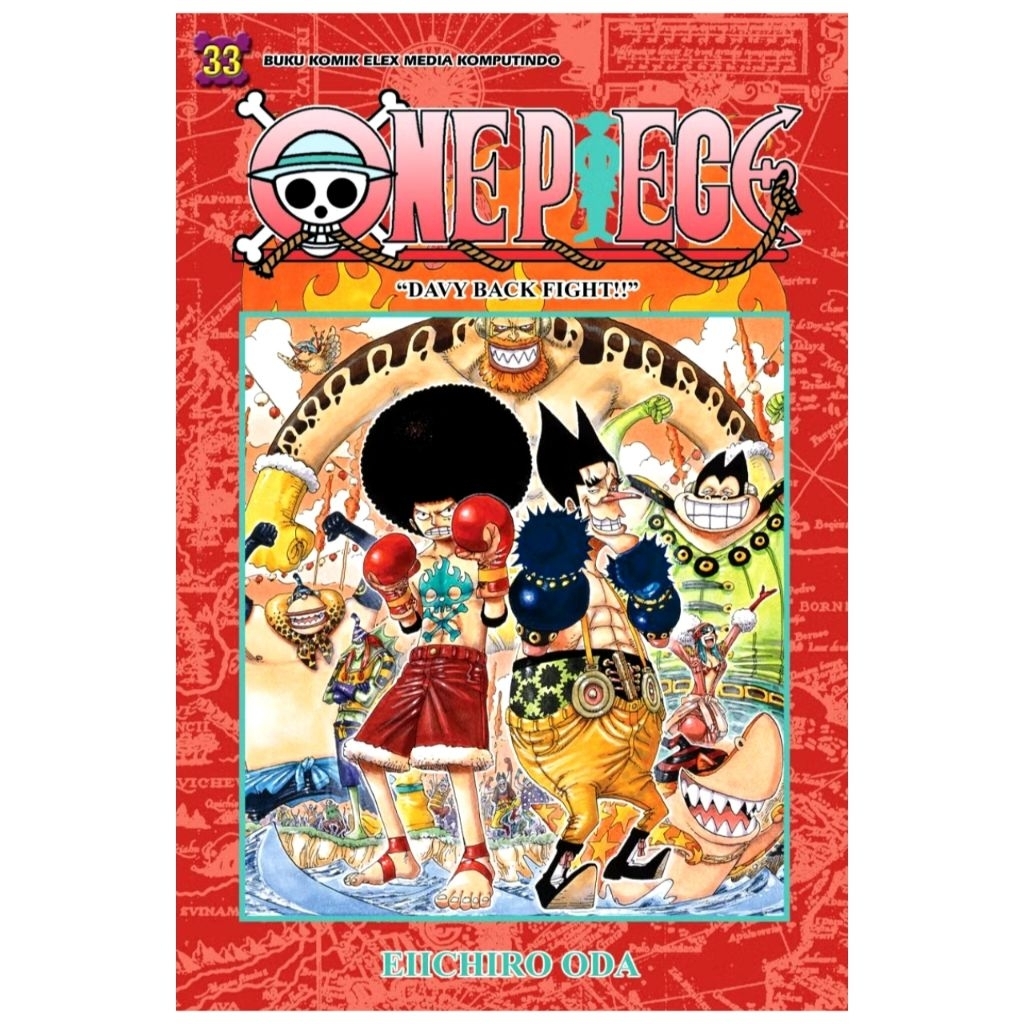 KOMIK ONE PIECE VOLUME 1-33 SATUAN : EIICHIRO ODA