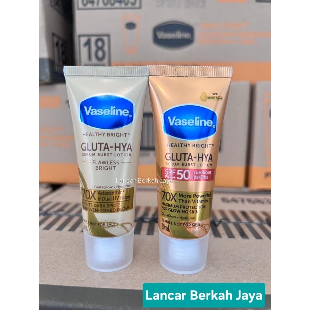 Vaseline Handbody Gluta Spf 50/flawles bright 20ml