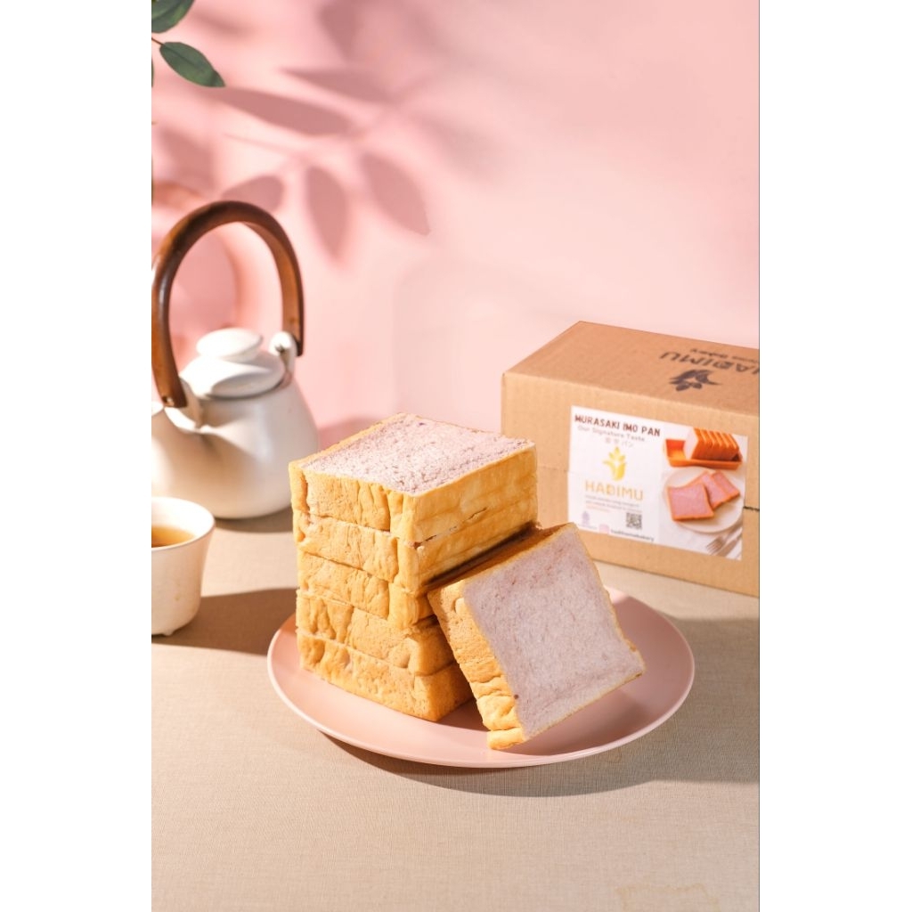 Murasaki Imo Pan - Roti Ubi Ungu - Roti Jepang - Roti Korea - Roti Diet - Sweet Purple Potato - Enak