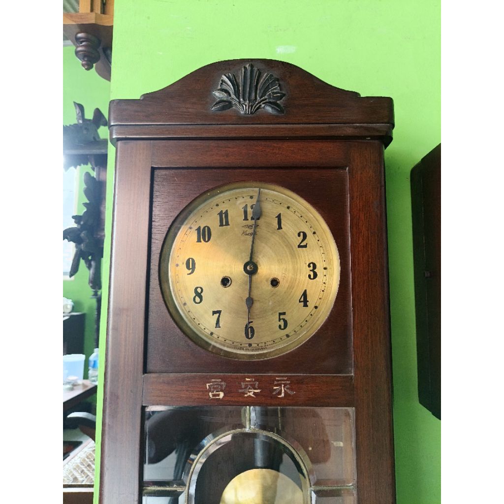 Jam Dinding Pendulum Kuno Kienzle Germany
