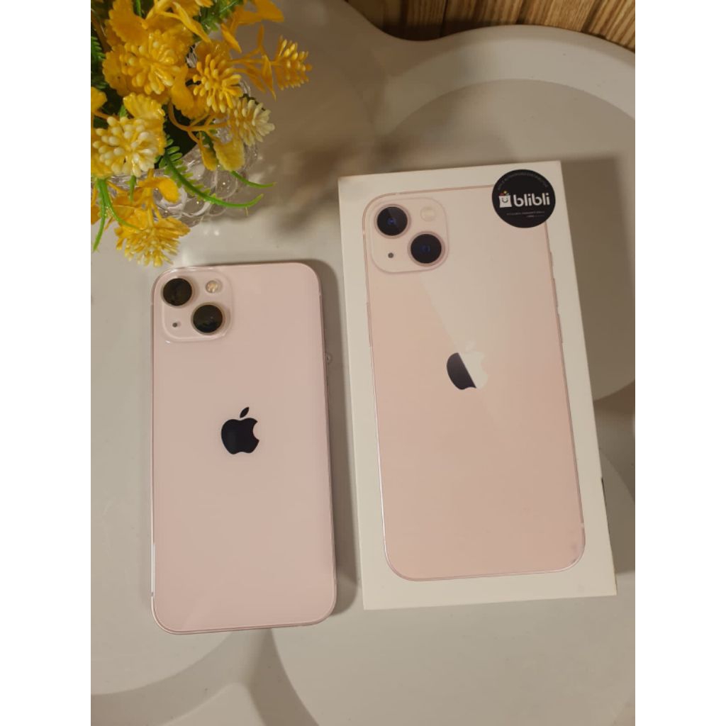 Iphone 13 256GB Pink Ori Ibox Second