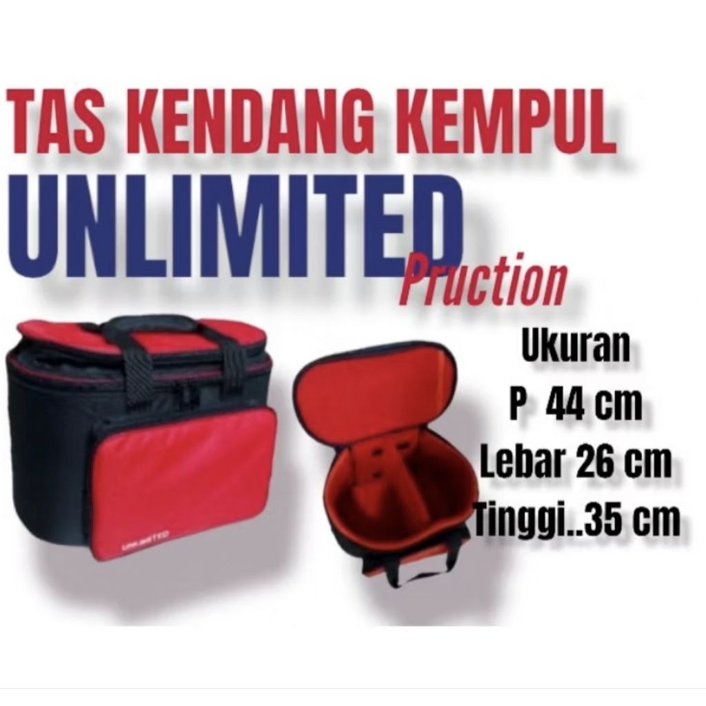 tas kendang kempul ukuran 44x26x35
