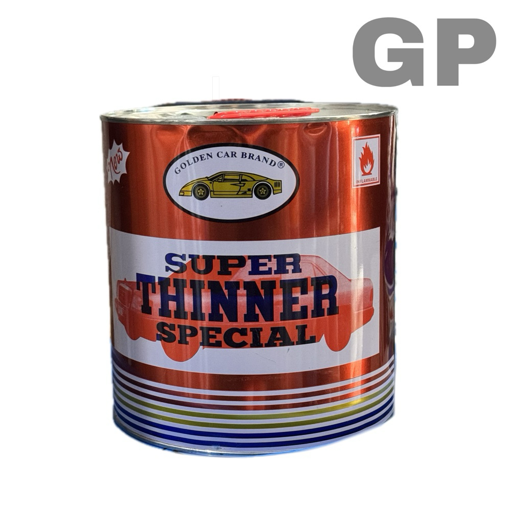 Thinner Super Mobil Merah 5L | Pelarut | Pengencer Cat