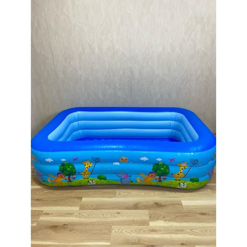 Aquatic Kolam Renang Anak Jumbo 210 cm kolam renang anak kolam renang karet jumbo water spray pads S