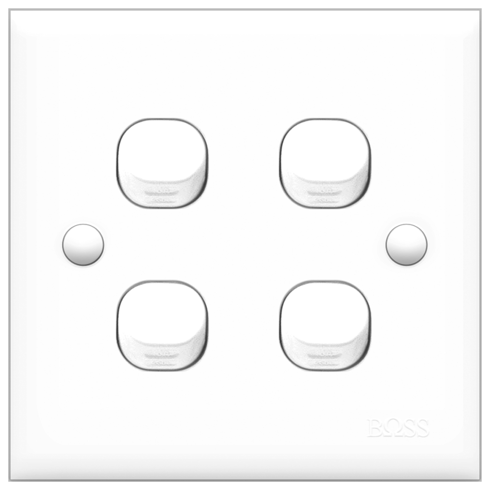 BOSS 4 Gang 1 Way - 4 Gang 2 Way 10AX B34