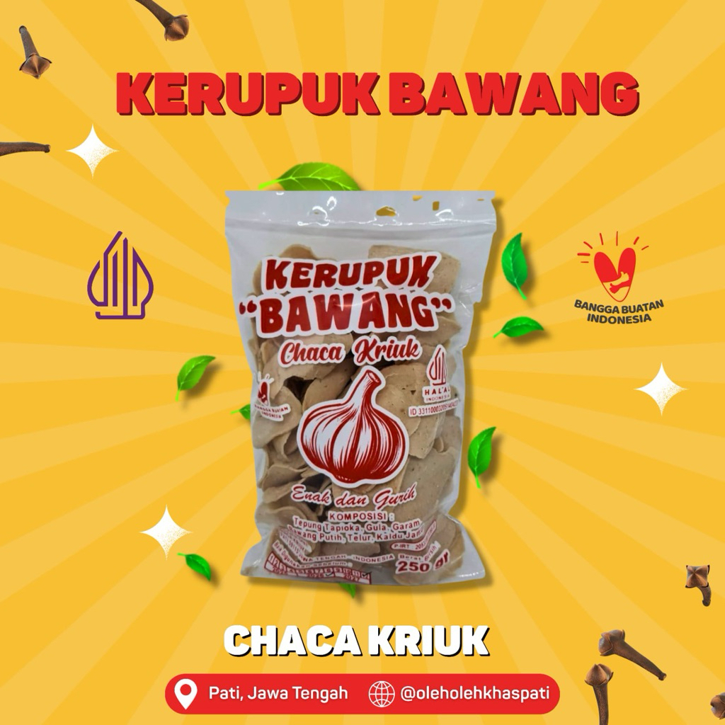 KERUPUK BAWANG PATI JAWA TENGAH