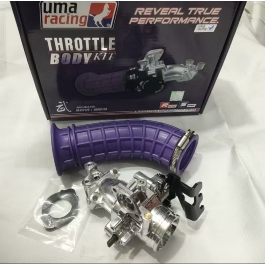 THROTTLE BODY UMA RACING TB VARIO 125 VARIO 150 TB UMA RACING SET VELOCITY 32 ORIGINAL UMA RACING