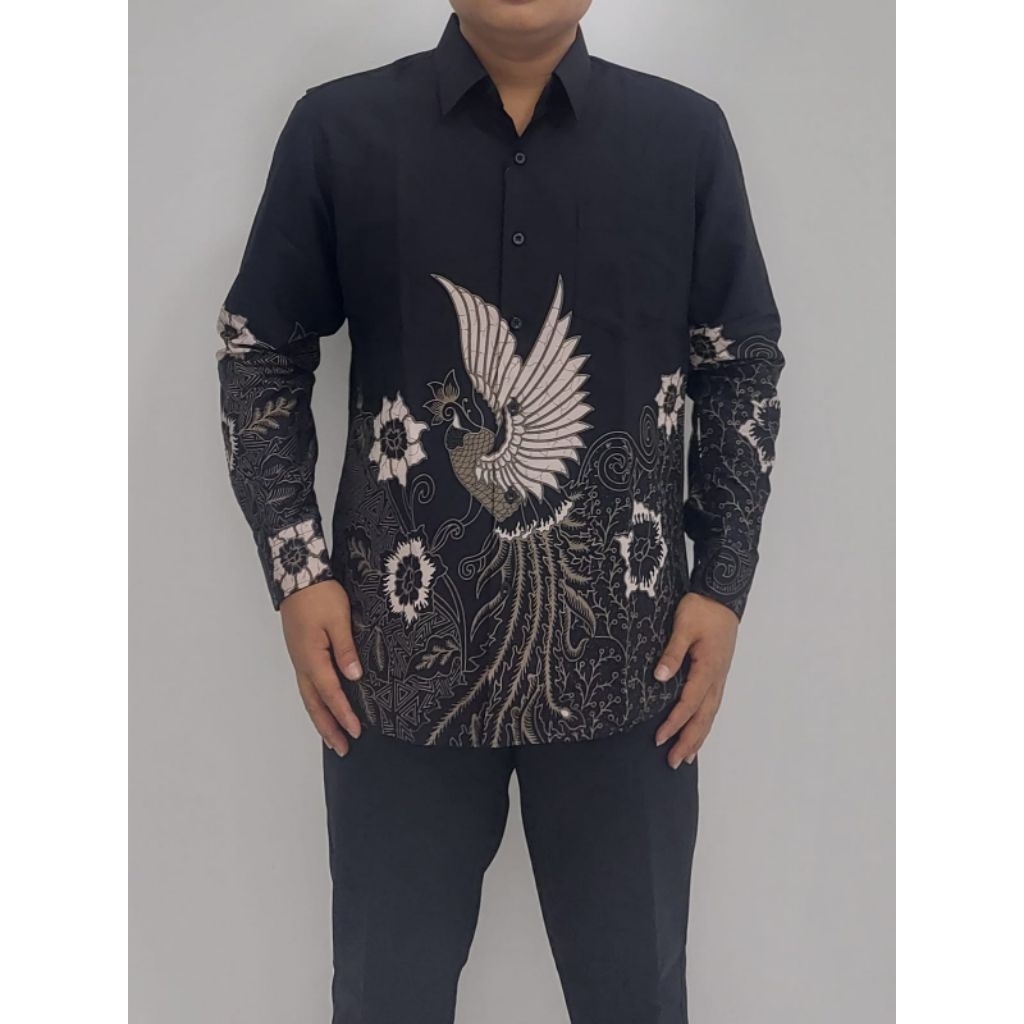 FIRENZE size M- XL KEMEJA PANJANG BATIK PRIA / KEMEJA BATIK COWOK / KEMEJA BATIK INDONESIA /  KEMEJA