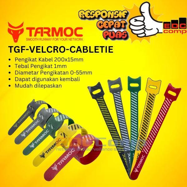 Tarmoc TGF-VELRO-CABLETIE | Perekat/Kretekan Cable Tie Kabel Ties Strap Pengikat kabel 200x15mm